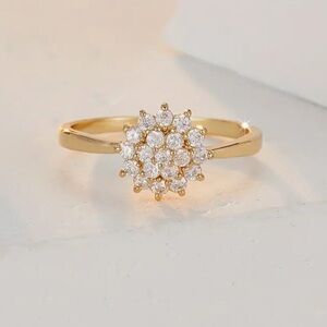 🆕 Golden flower ring 💛